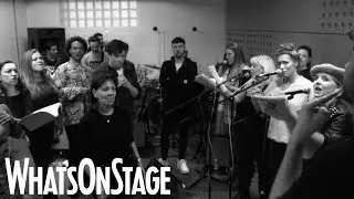 Arlene Phillips rehearsing MYTH | The Other Palace new musical