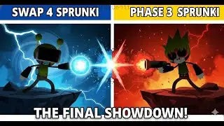 SWAP 4 Vs PHASE 3 Sprunki - Incredibox sprunki