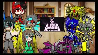 Fandoms and creation trio and arceus reacts to Trio de criação pokemon  (dub) 