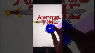 ADVENTURE TIME infinite zoom art! with #endlesspaper #art #drawing
