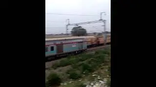 #High Speed Train Crossing Video Beautiful Horn And Sound.