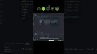 how to install npm packages #nodejs #node #nodejsdeveloper #js #javascript