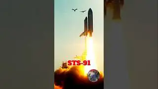 STS-91: Запуск и отделение ускорителя Discovery.