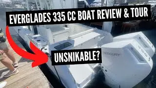 Everglades 335 CC Boat Review & Tour