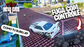 DEI FUGA USANDO UM CONTROLE DE PS4 NO GTA RP
