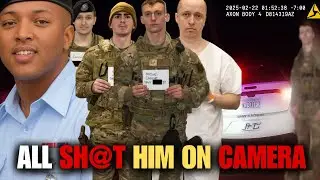 На камеру попало видео с шестерых военных полицейских, которые 16 раз застрелили чернокожего летч...