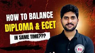 How to Balance Diploma exams + ECET exam in same time??? | Best strategy for preparation | bsdvp