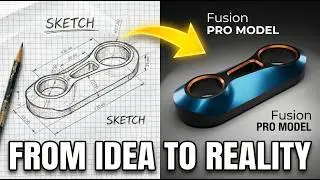 The Secret to Variable Chamfers in Fusion 360 | Step-by-Step Modeling Tutorial #35