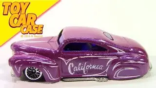 Hot Wheels Taildragger California Purple 1997 Toy Car Case