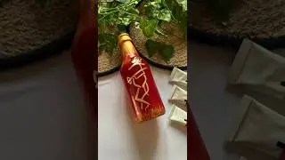 Easy Lord Krishna Painting on Bottle | Bottle Art | DIY | #shorts #youtubeshorts #viral