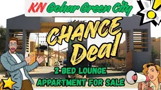 2 bed lounge apartment for sale in Gohar green city