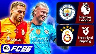 MANCHESTER CİTY - GALATASARAY // FC 26 Gameplay