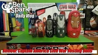 Review: Captain America Civil War Nesting Dolls and Stikbot Studio Pro