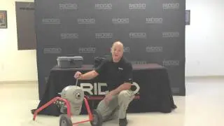 How To Use The RIDGID&reg; K-1500 Sectional Drain Cleaning Machine