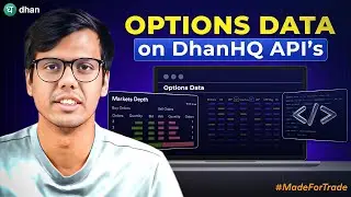 Introducing Options Data on DhanHQ APIs | Build Option Strategies Faster