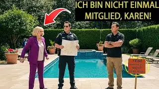 HOA-KAREN RIEF DIE POLIZEI WEGEN HAUSFRIEDENSBRUCH&mdash;WUSSTE NICHT, DASS ICH NICHT MAL IN DER HOA BIN