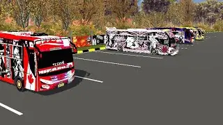 BUS SIMULATOR INDONESIA KENYAN LIVERY GAMEPLAY