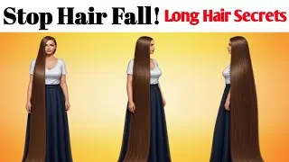 بال گرنا بند کریں | Sunnah Hair Care Tips for Girls | Healthy Hair Naturally