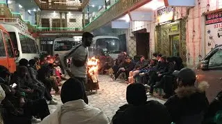 BonfIre night kalam valley hotel bangash Palace￼