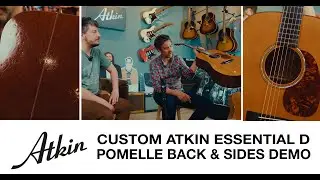 CUSTOM ATKIN ESSENTIAL D &ndash; STRIKING POMELLE BACK & SIDES DEMO!