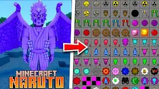 NOVA ATUALIZOU! ADDON NARUTO LEGACY V4.2 PARA MINECRAFT BEDROCK  1.21.130 COM 300+ MODOS E JUTSUS!