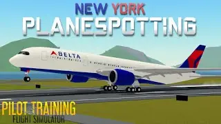 Plane Spotting at New York in PTFS!