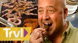 A Buggy Buffet in Cambodia | Bizarre Foods with Andrew Zimmern | Travel Channel