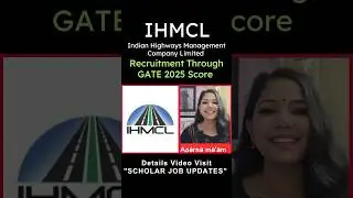 IHMCL-NHAI Recruitment Through GATE 2025 | #gate2025 #shortsfeed #shorts #viralshorts #trending #job