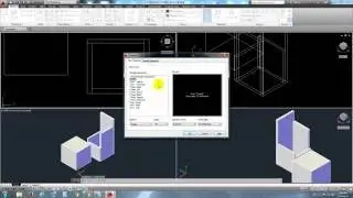 how convert 2d to 3d in AutoCAD & How to create viewport in AutoCAD