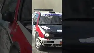 Volkswagen Golf Rally Action! 🚗💨 Almost crashes in a right-hand corner! #RallyAttack #MaxAttack