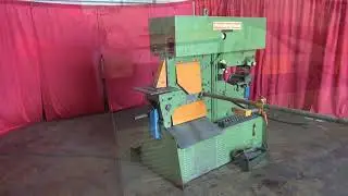Pre-owned PEDDINGHAUS HYDRAULIC IRONWORKER 66 Ton for sale