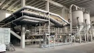 Strontium carbonate production line.