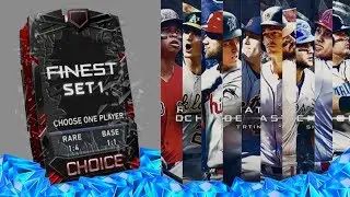 NEW FINEST SET 1 PACK OPENING (Great Pulls) MLB The Show 19 Diamond Dynasty