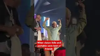 When zlatan ibile and portable were best of friends #zlatan #funny #ancientcomedy #zlatanibrahimovic