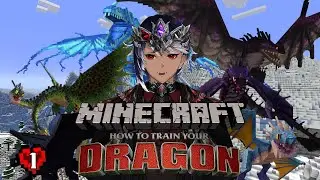 【Minecraft Dragon Rider】Re-discovering The Isle Of Dragons【Acturos The Crow】