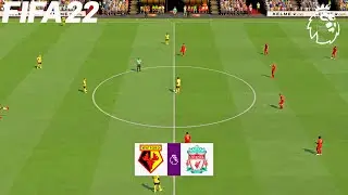 FIFA 22 | Watford vs Liverpool - English Premier League 2021/22 - Full Match & Gameplay