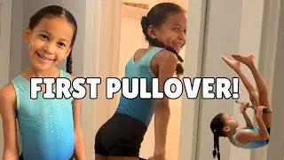 Learning the Pullover at Home, Gymnastics Bar Practice
