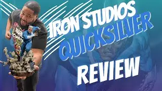 IRON STUDIOS 1:10 QuickSilver (X-Men)|Unboxing & Review with background explained.