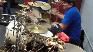 War's Drummer Sal Rodriguez - Drum Solo/Jam with Spyglass Syndrome