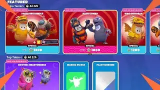 *NEW* Fall Guys Item Shop - King Ghidorah, Mothra, Godzilla