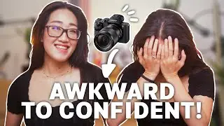 How To Be Less Awkward On Camera (even as an introvert!) l Tips To Overcome The Fear Of Camera