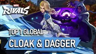 TOP 1 GLOBAL CLOAK & DAGGER ! snоwу - MARVEL RIVALS PRO