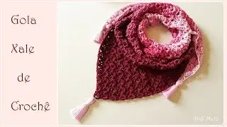 GOLA / XALE DE CROCHÊ