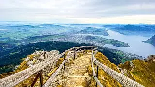 Пилатус: восхождение на вершину, которое нужно запомнить 🇨🇭 Швейцария 4K