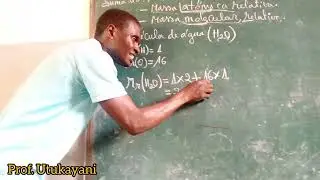 Cálculo da Massa molar ou massa molecular relativa