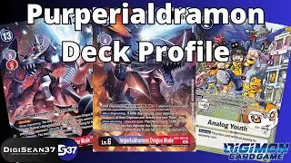 Purple/Red Virus Imperialdramon Deck Profile | Digimon Card Game | RB1 Resurgence Booster