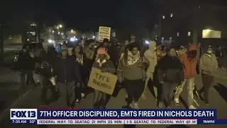 7th officer disciplined, EMTs fired in Tyre Nichols' death | FOX 13 Seattle