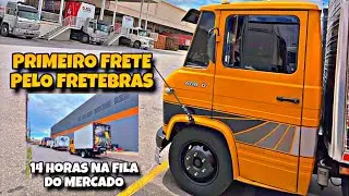 NOSSO PRIMEIRO FRETE PELO FRETEBRAS LEVAMOS 14 HORAS PARA DESCARREGAR 😓