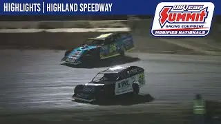 DIRTcar Summit Modified Nationals | Highland Speedway | June 28, 2025 | HIGHLIGHTS