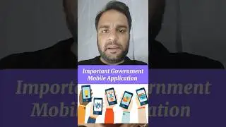 Most Important Government Android Mobile Application #youtubeshorts #technology